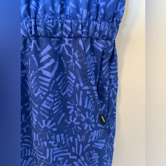 Prana Railay Romper Ceramic Blue Size Large - Picture 11 of 11